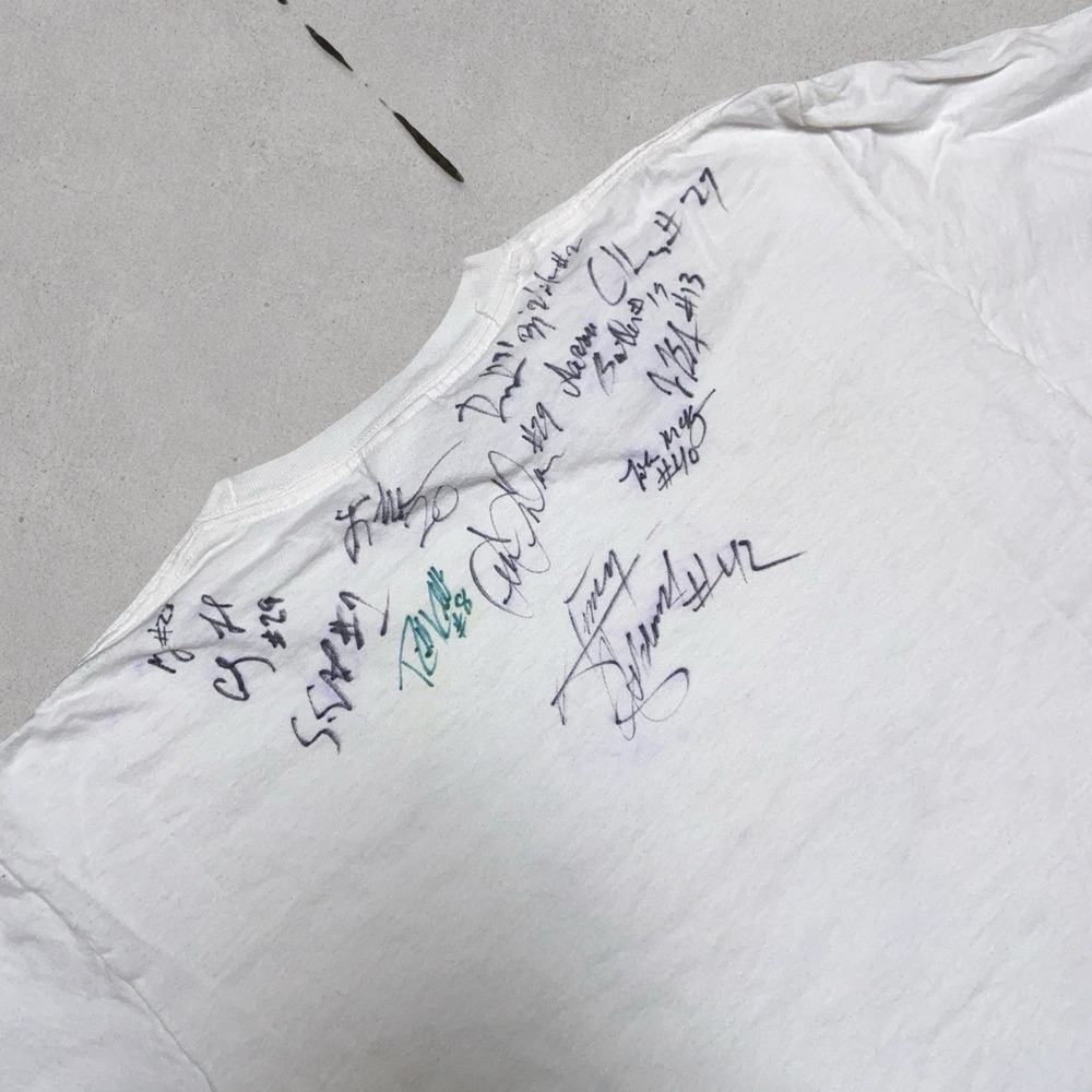 Vintage Arizona Wildcats Football 2005 Spring Game T Shirt Signed Size M - Picture 7 of 7